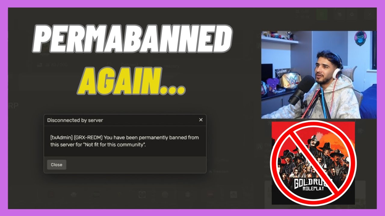 🚫 RatedEpicz Speedruns Gold Rush 5.0 Ban I Red Dead RP