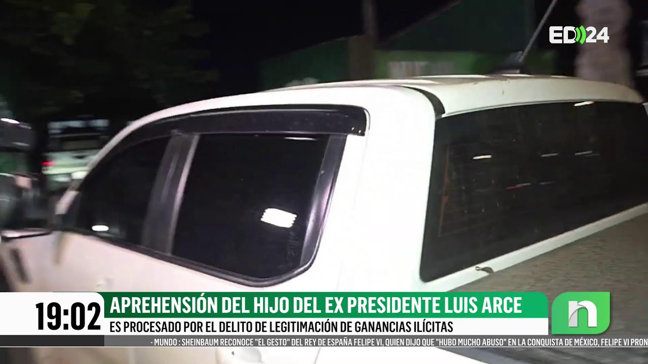 #AnálisisInformativoVIVO | APREHENSIÓN DEL HIJO DEL EX PRESIDENTE LUIS ARCE