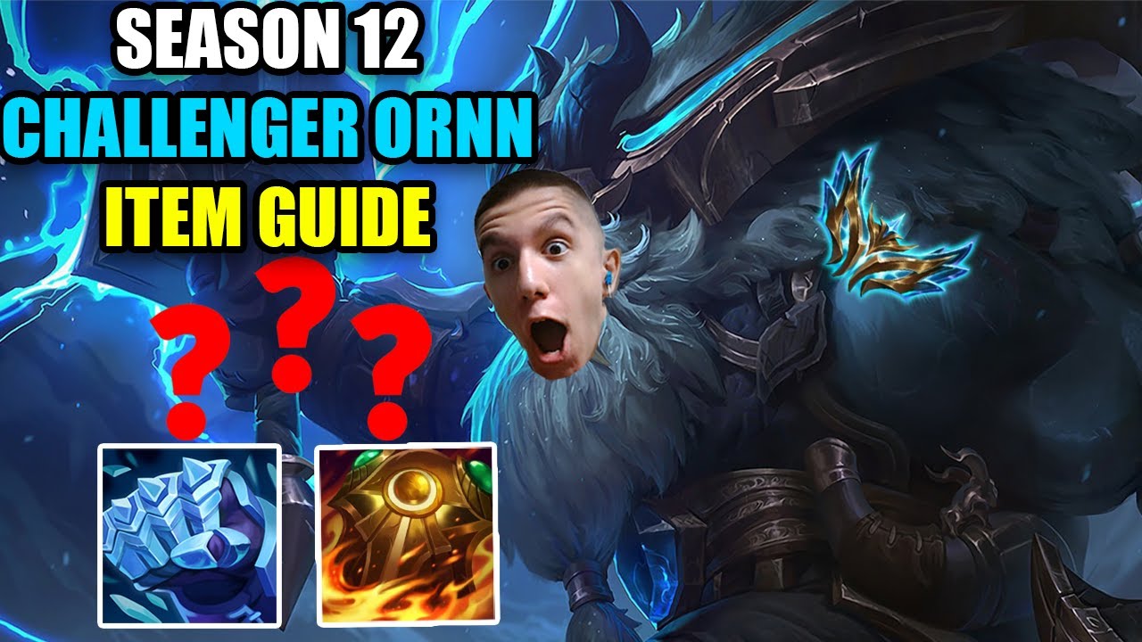 Makkros Season 12 Ornn Item Guide EUW Challenger Ornn OTP