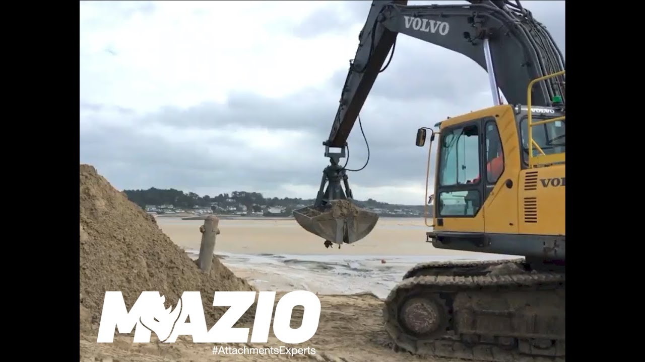 Mazio Attachments | Clamshell Bucket | Balde Almeja | Mazio Colombia