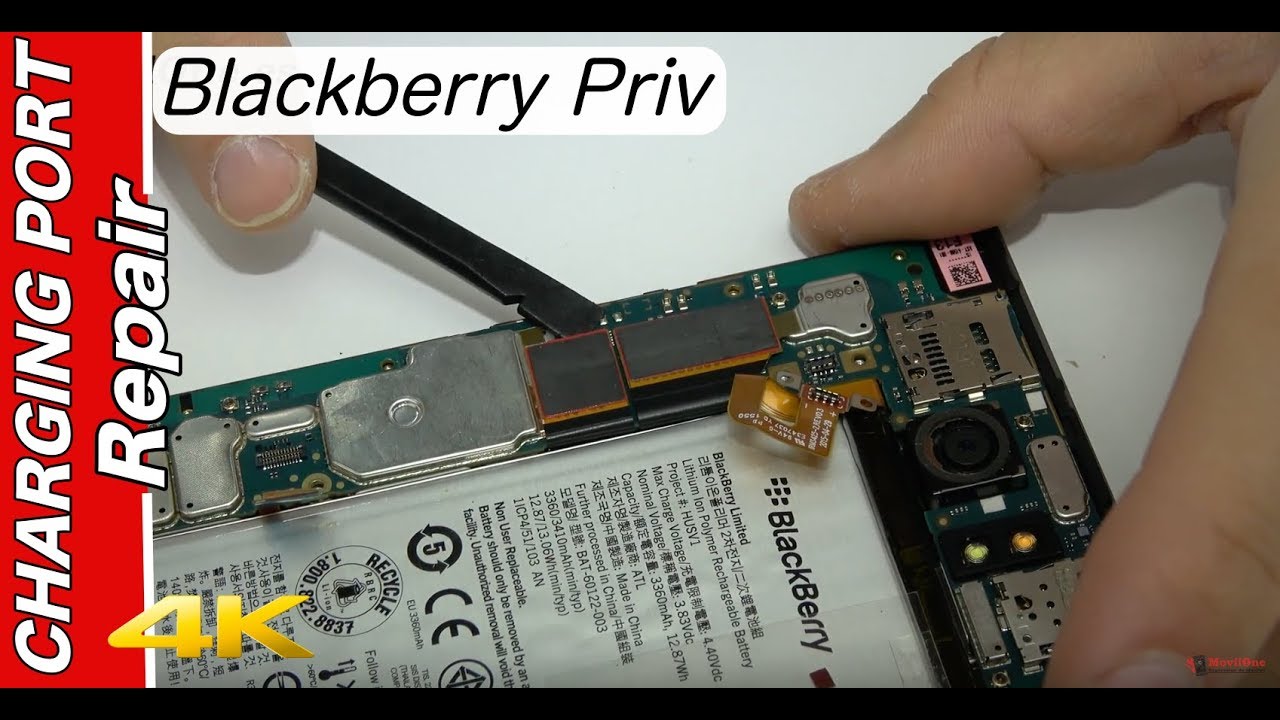 Blackberry Priv charging connector replacement