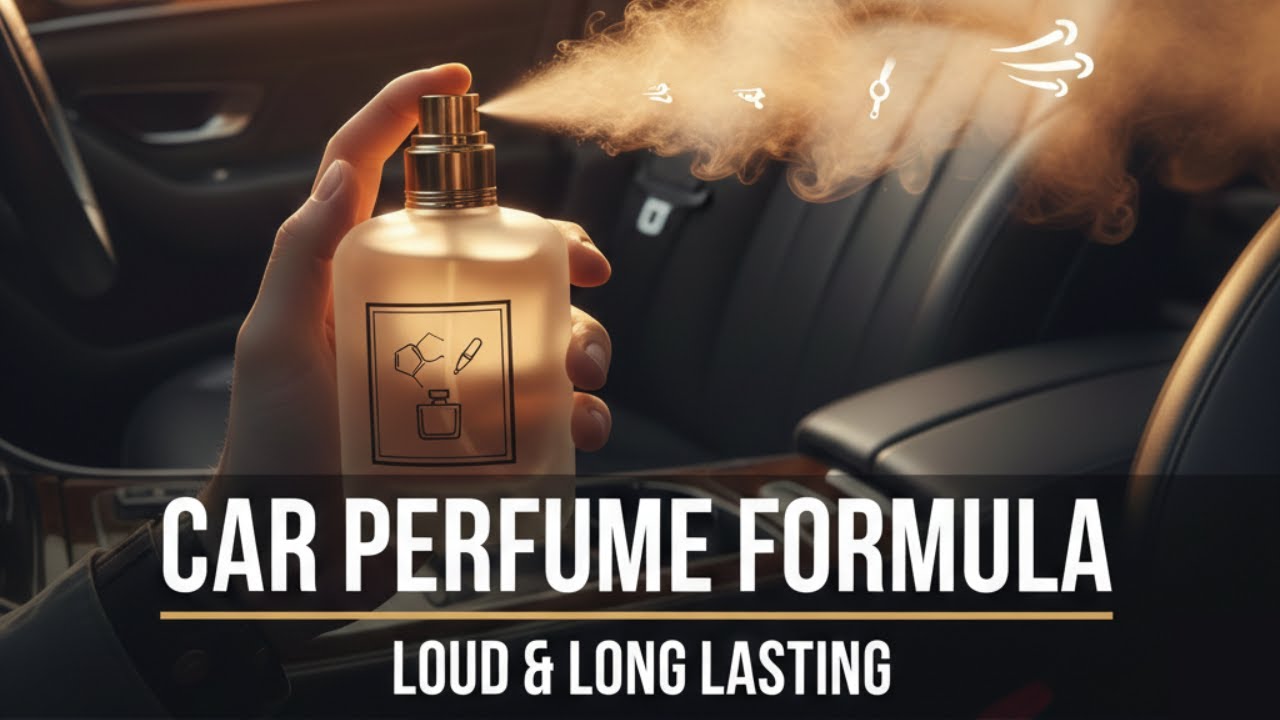 Car Perfume Formula 🔥 Loud Projection & Long Lasting | Complete Professional Method