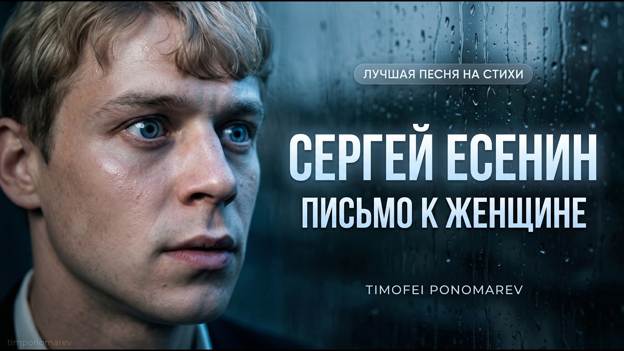 Сергей Есенин - Письмо к женщине | Timofei Ponomarev | Deep Progressive House
