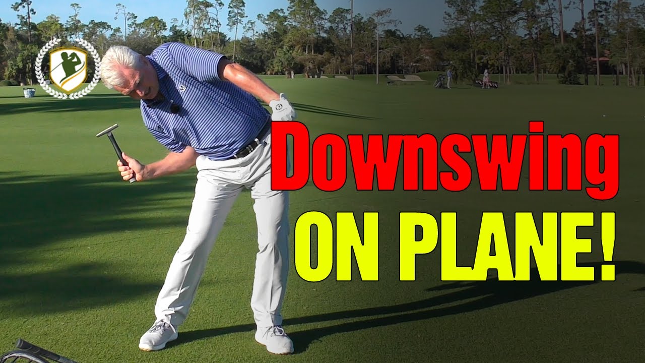 HOW TO START THE DOWNSWING PERFECTLY ON PLANE