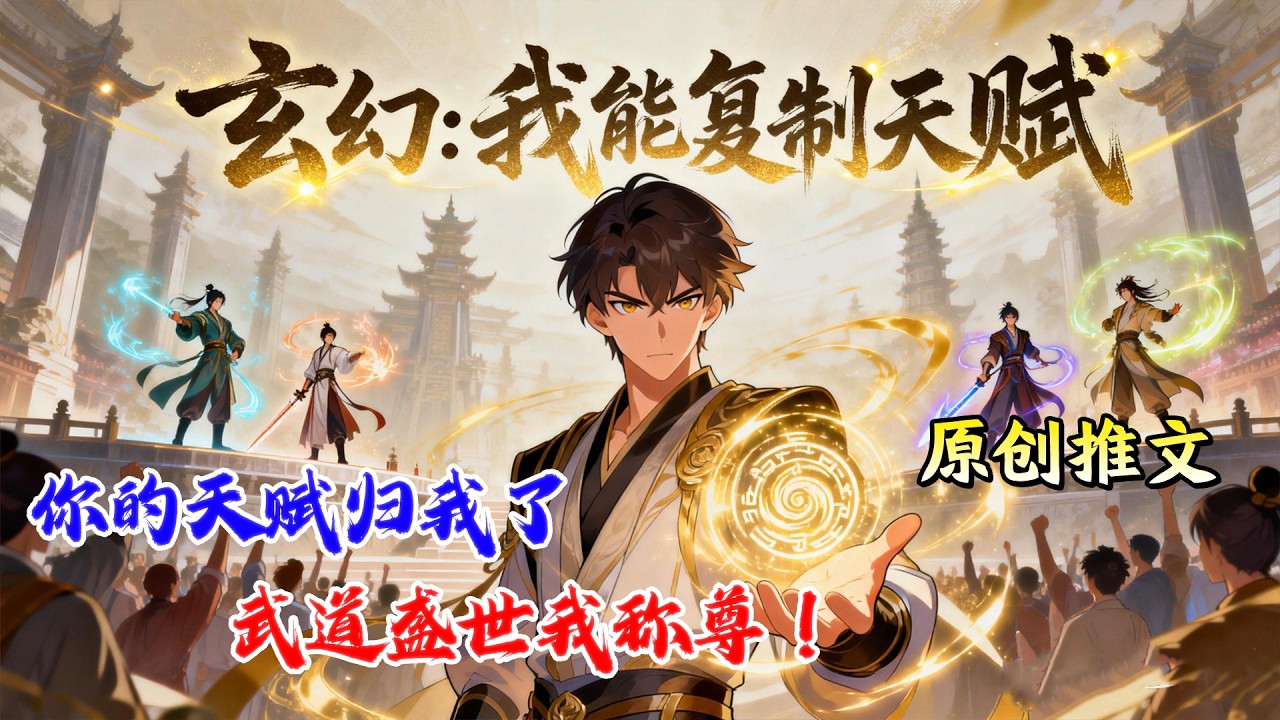 🔥完结【都市高武】《玄幻：我能复制天赋》穿越成武道废柴，我觉醒复制系统，全天下天赋都是我的！#小说推文#网文风向标#爽文 #逆袭#男频小说#书荒推荐