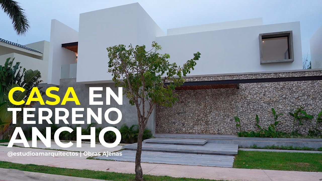 CASA EN TERRENO ANCHO | Obras Ajenas | @estudioamarquitectos