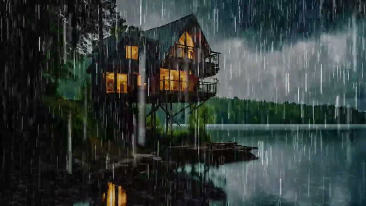 Try Listening For 5 Minutes, Fall Into Deep Sleep With Soothing Rain & Piano • Body Mind Restoration