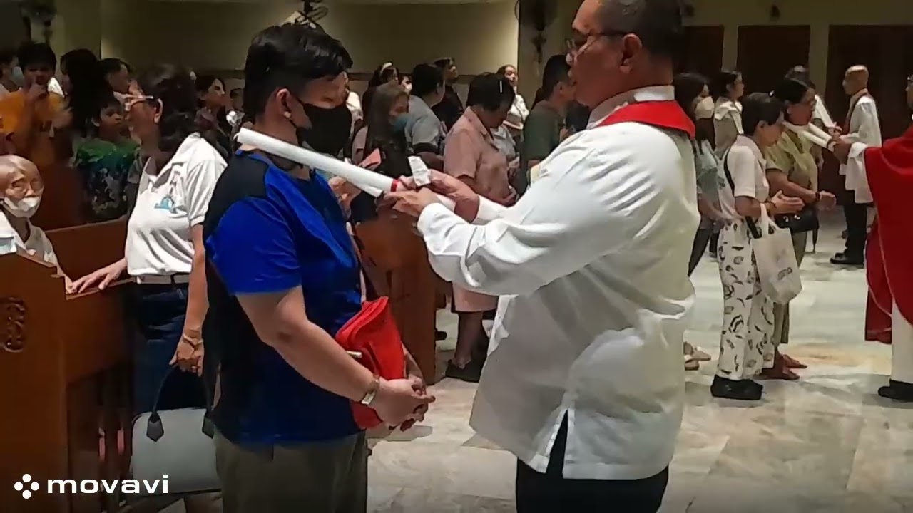 Saint Blaise healing day at St. Joseph Shrine Quezon City   -a Boni Escoda report