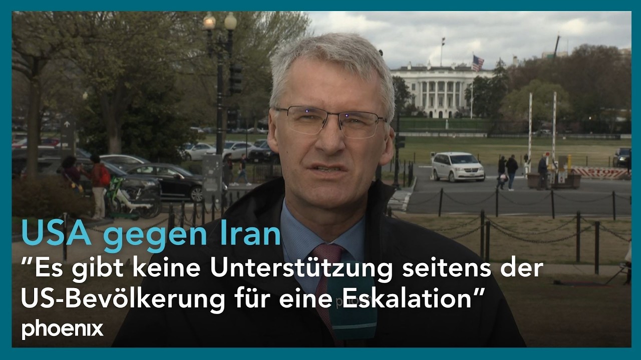 Elmar Theve&szlig;en (ZDF) zur aktuellen Situation zwischen dem Iran und den USA | 23.03.2026