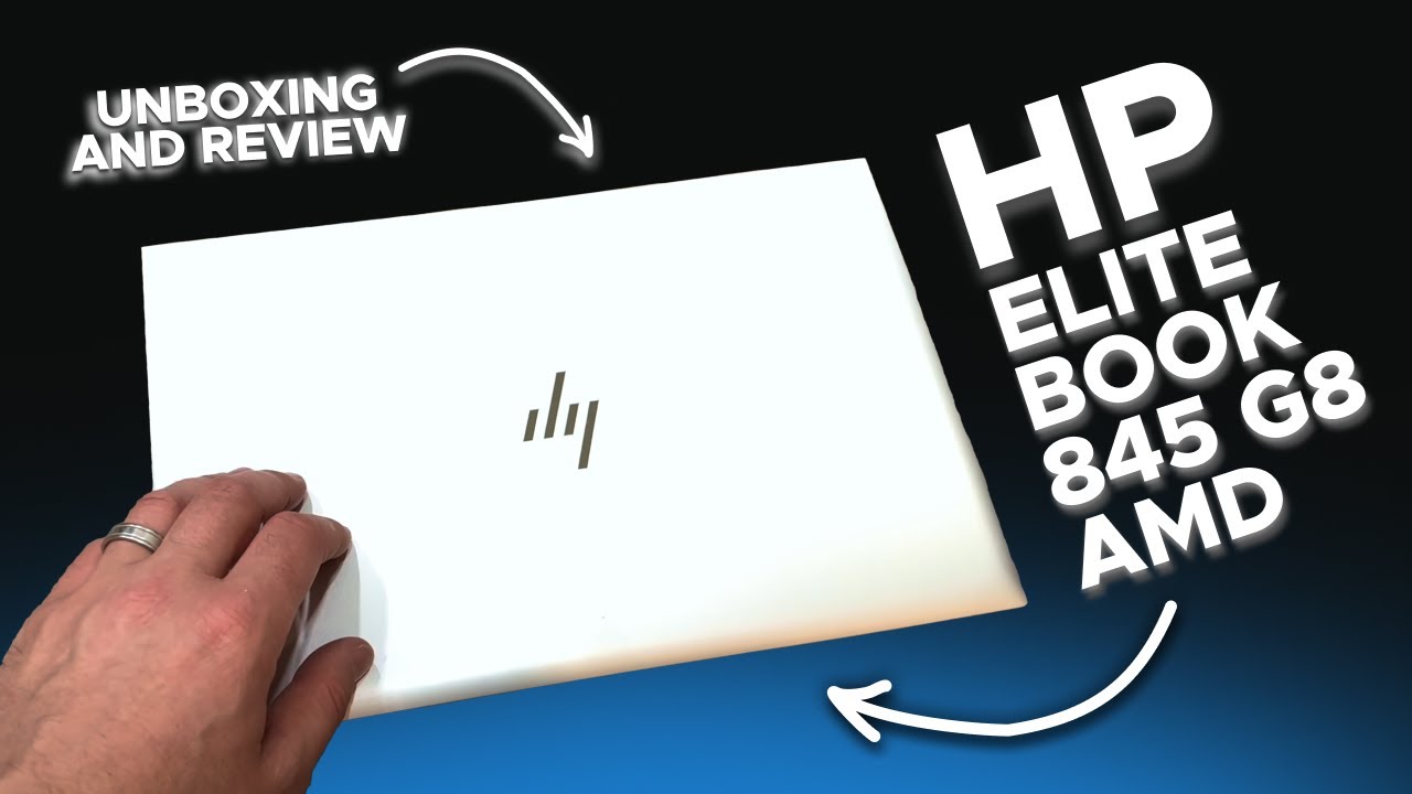 HP Elitebook 845 G8 AMD Premium Business Laptop Unboxing