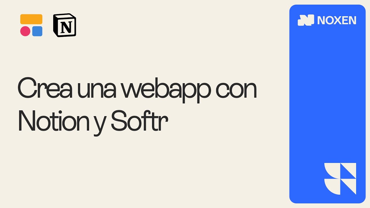 Crea una WebApp con NOTION y SOFTR