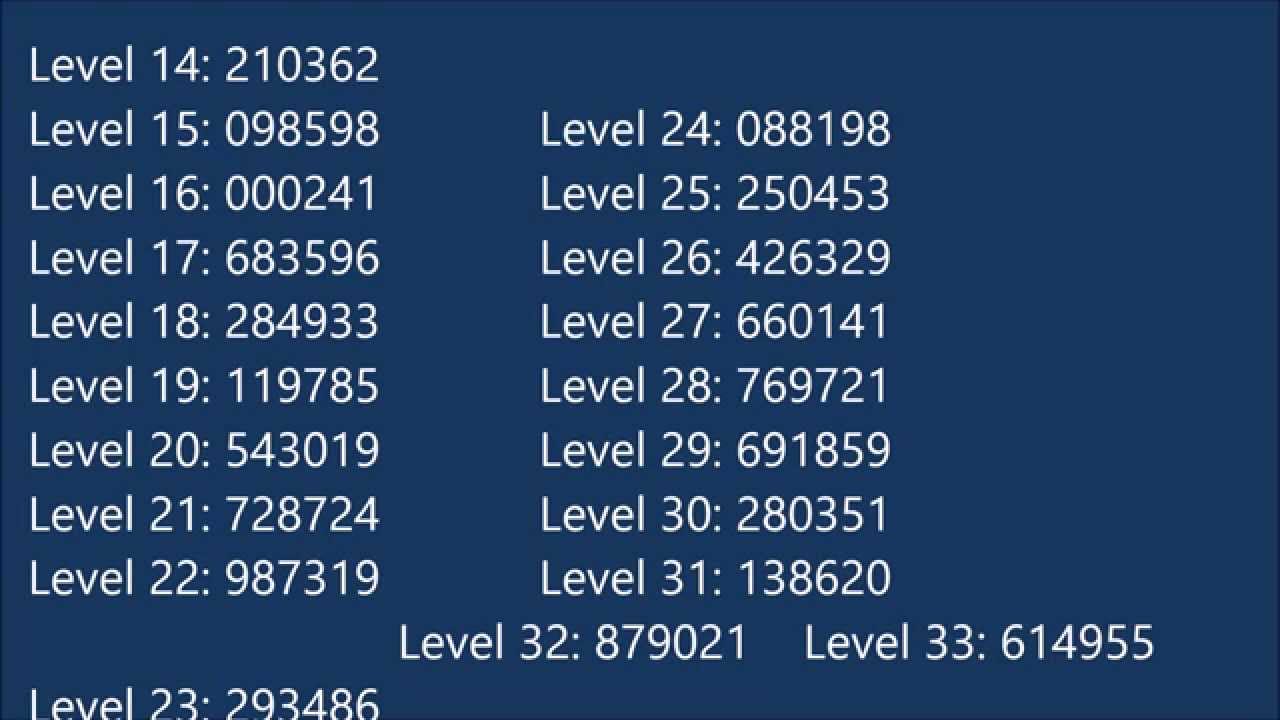 Bloxorz: CHEAT CODES!  [FREE] Levels 1-33