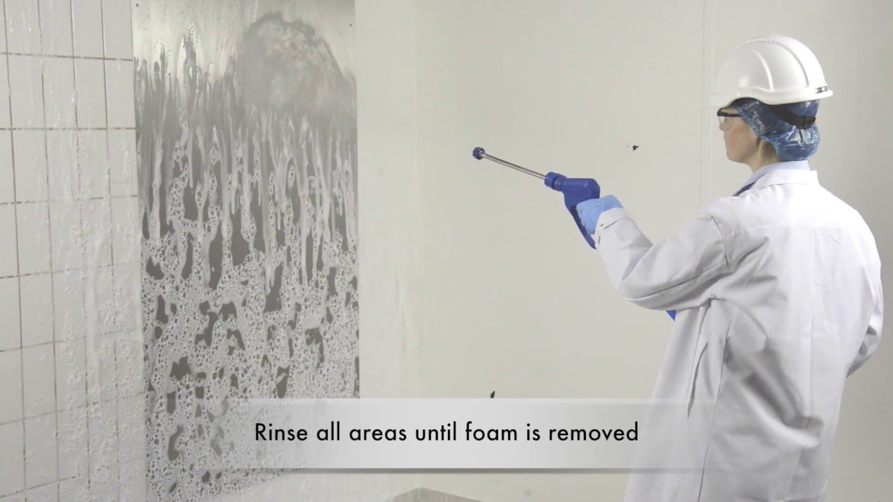 How to use the 5 - 8 bar Ecolab Griff mobile foam unit