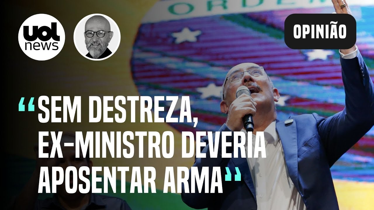 Milton Ribeiro deveria ter usado arma para afugentar pastores no MEC, diz Josias de Souza