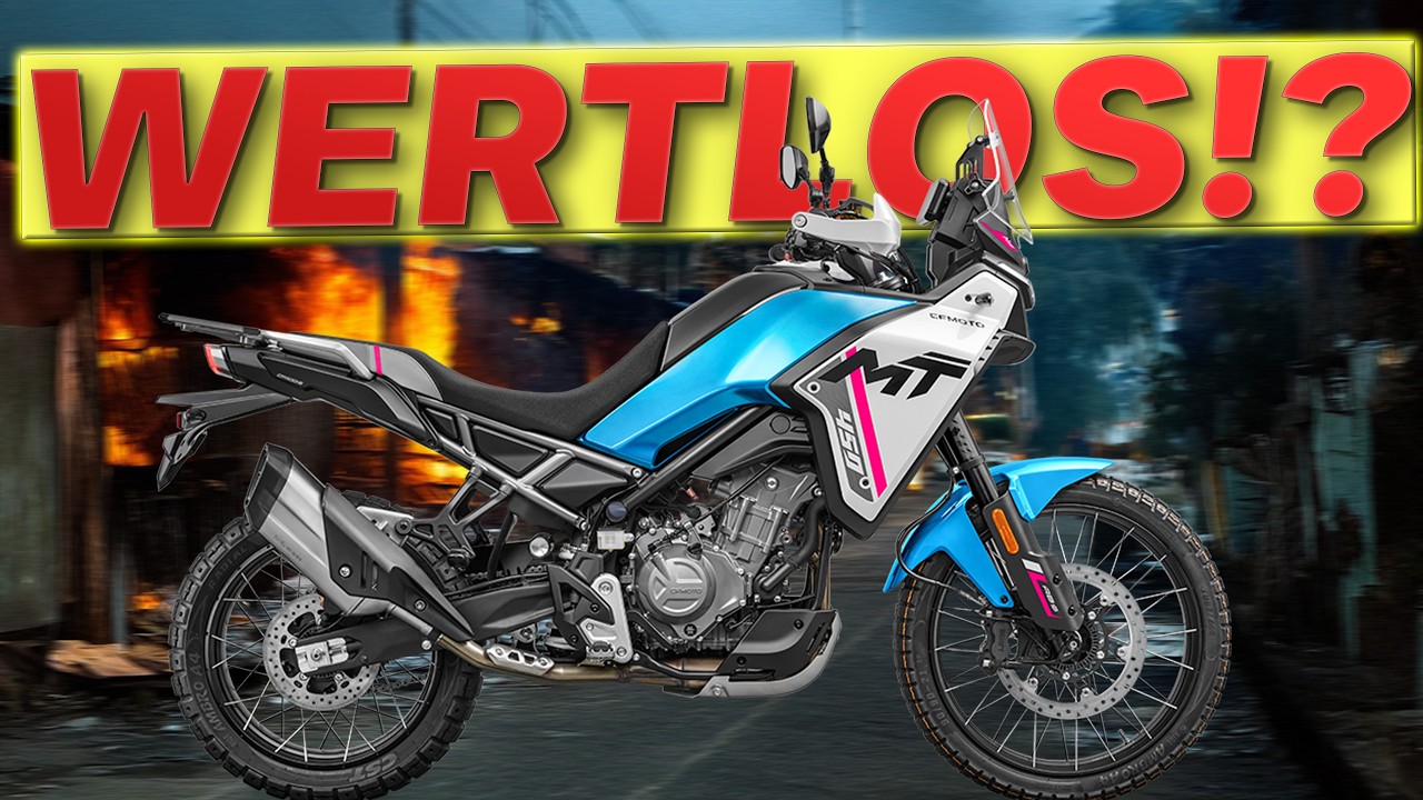 WERTVERLUST BEI CHINA MOTORRÄDERN GEBRAUCHT!