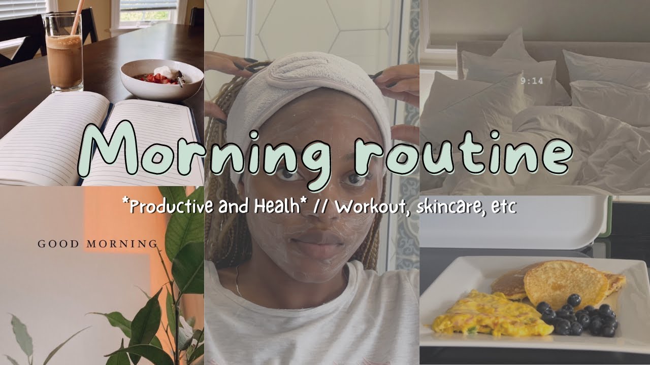 MORNING ROUTINE - WAKE UP WITH ME| SKINCARE | MAKEUP | BREAKFAST✨ #roadto500subs