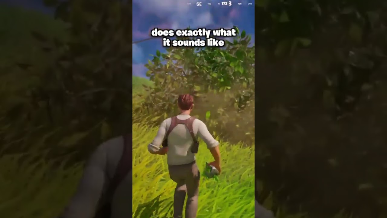 Fortnite added a Big Bush Bomb...
