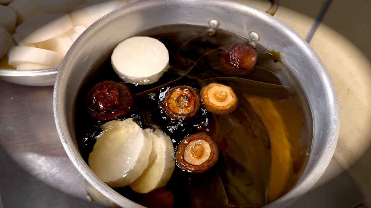 Winter menu starts! Delicate and refined Daikon Soup【大根のスープ】