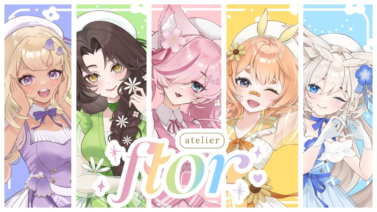 【Collab】 💐 florAtelier yap and Jackbox Games!【florAtelier】