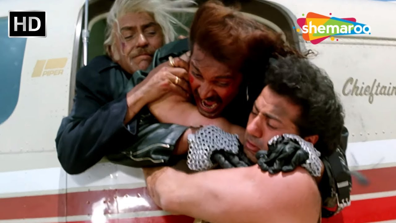 CLIMAX | Vishwatma - Part 4 | Sunny Deol, Amrish Puri, Chunky Pandey, Naseeruddin Shah