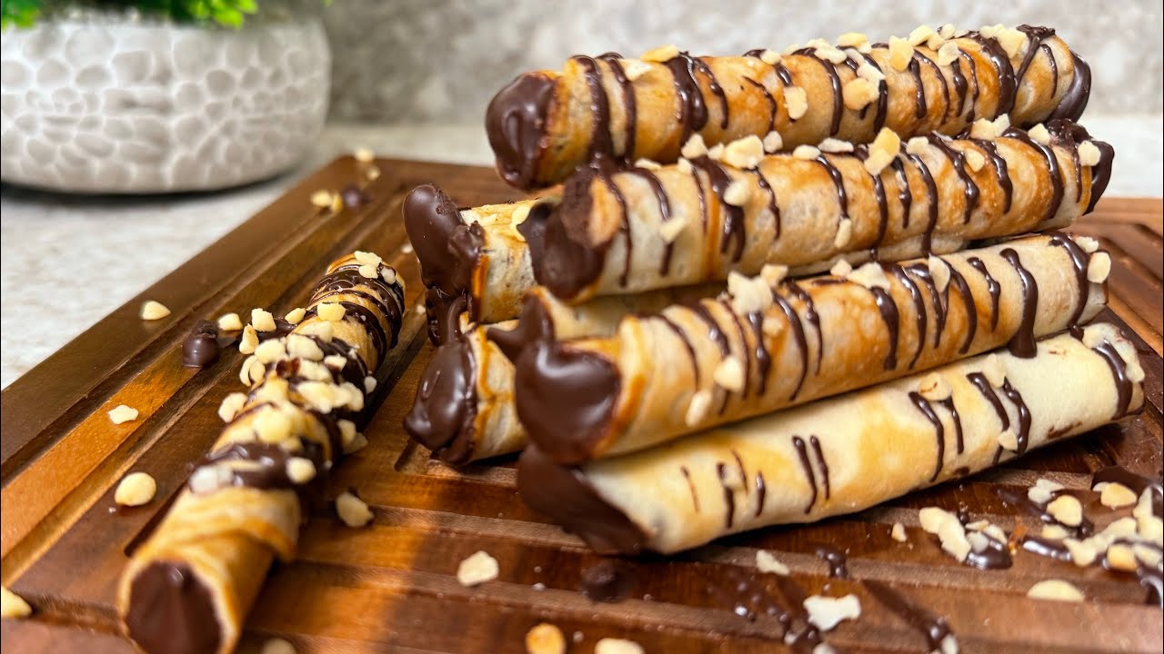 Öyle Kolay Yöntem Buldum ki🔥Artık Herkes 5 Dakikada ￼RULOKAT Çubuklar Yapabilecek👌￼Rulokat Tarifi👌