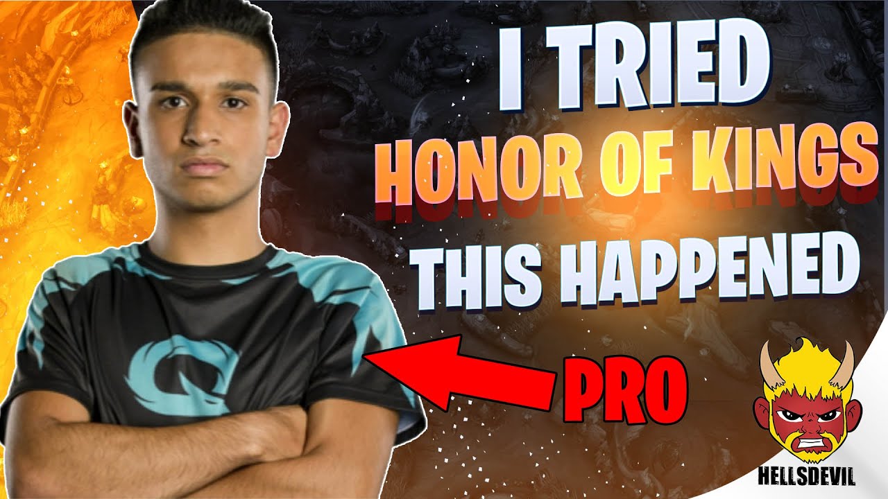 I Tried Honor of Kings as a Moba PRO and This Happened...
