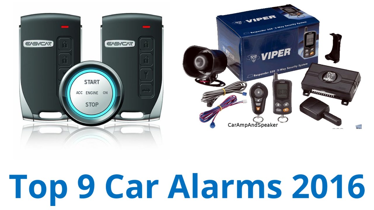 9 Best Car Alarms 2016