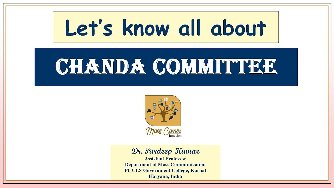 220. Chanda Committee