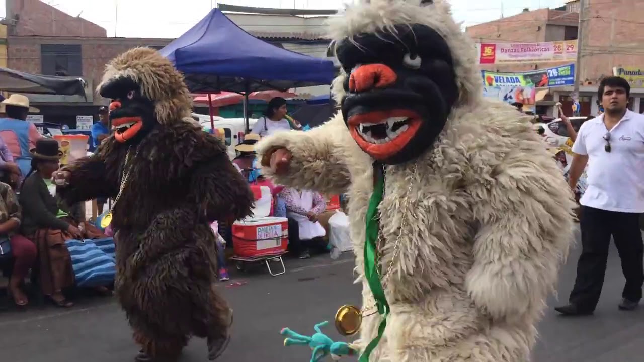 Bailando de oso cono sur