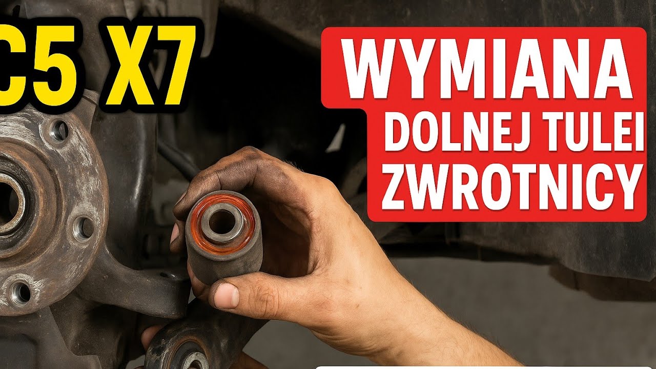 Dolna tuleja zwrotnicy C5 X7 to prościzna 😎