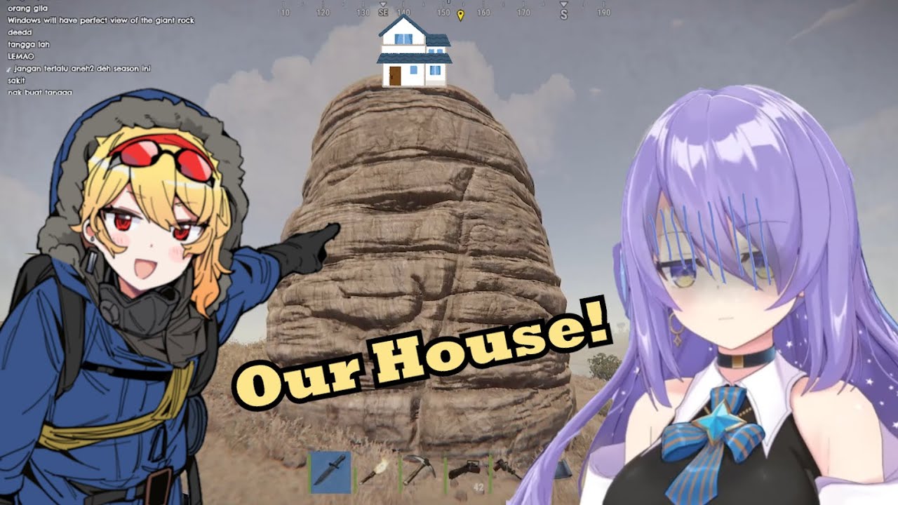 Kaela's Tensai New House Location Is Killing Her & Moona In Rust [HololiveID]