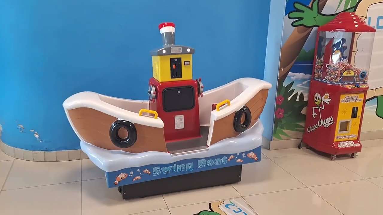 2010s Swing Boat Coin Operated Ride