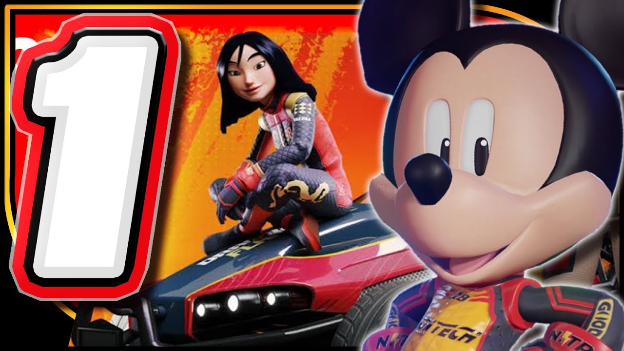 Disney Speedstorm Walkthrough Part 1 Whacky Disney Racers! (Nintendo Switch)