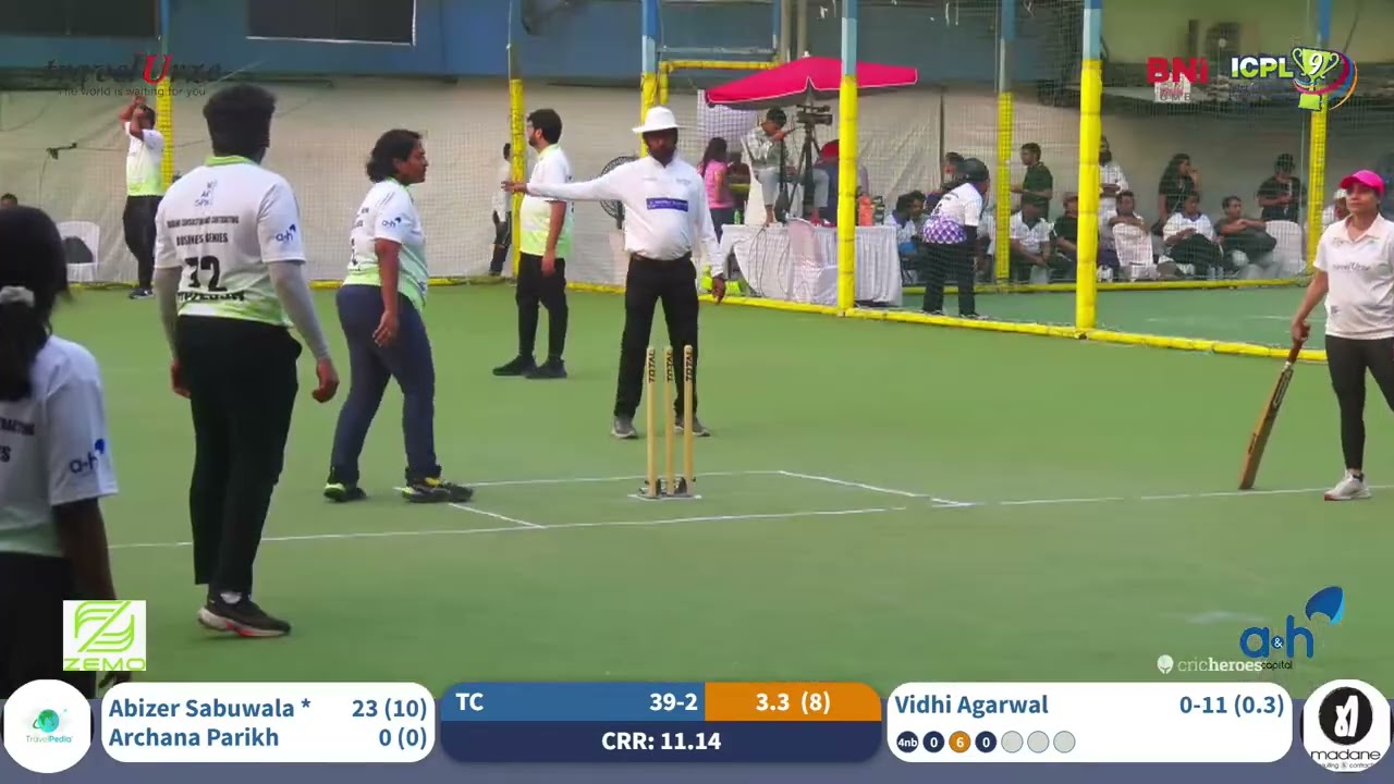 TRAVELPEDIA CHAMPIONS V/S MADANE CONSULTING & CONTRACTING BUSINESS GENIES | ICPL 2026