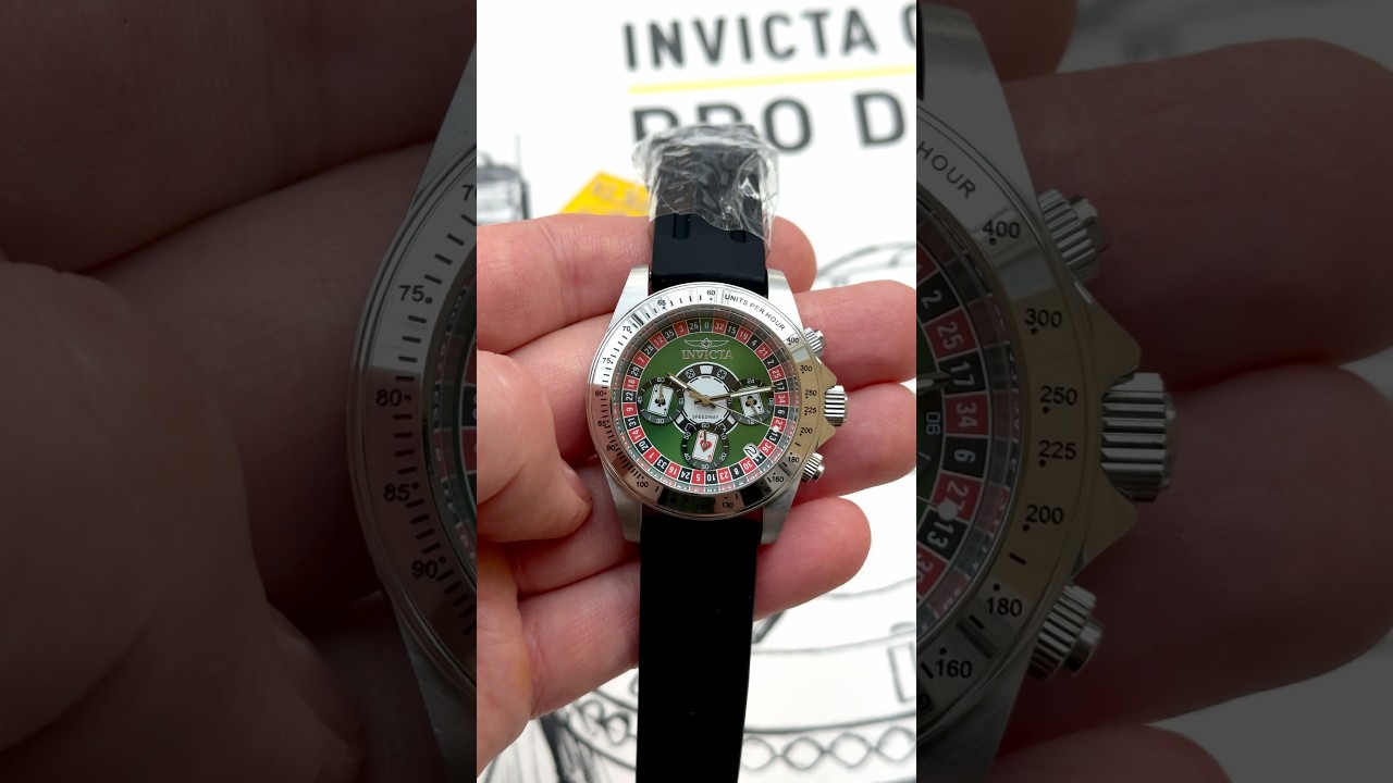 Invicta 50492 Speedway Casino 40 мм. Chronograph 200 MT.
