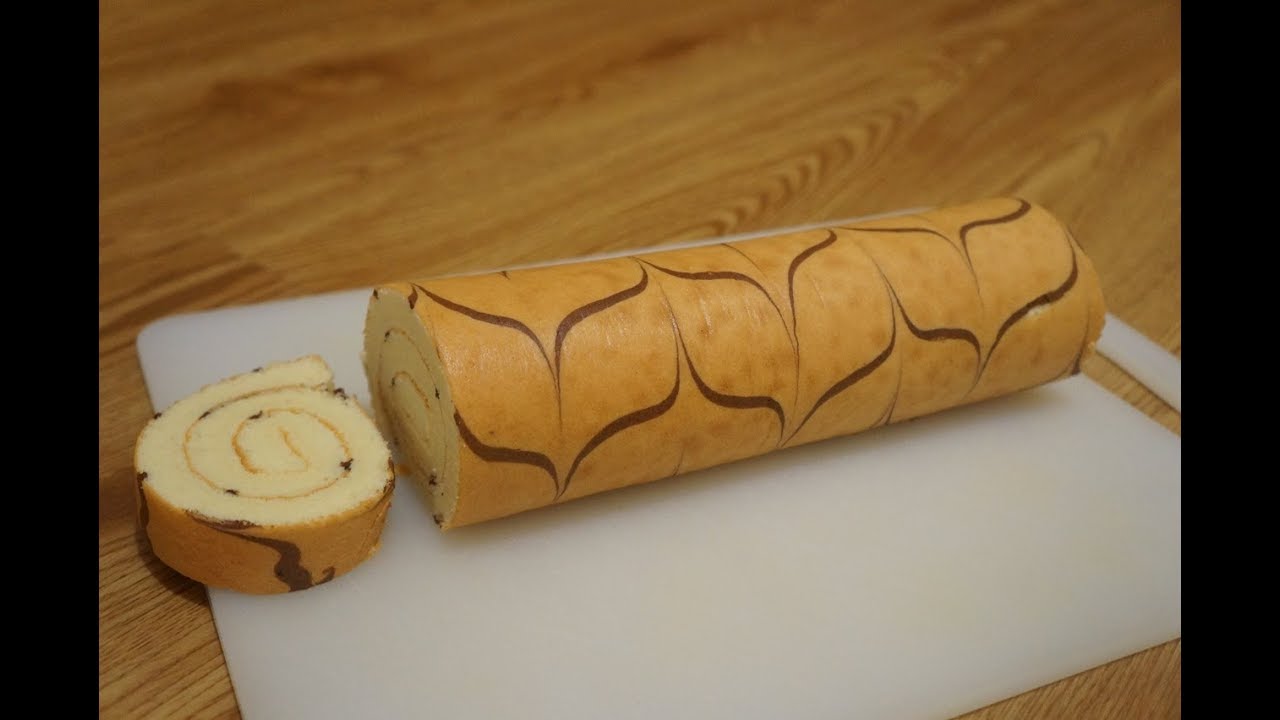 Swiss roll recipe - Cách làm bánh bông lan cuộn