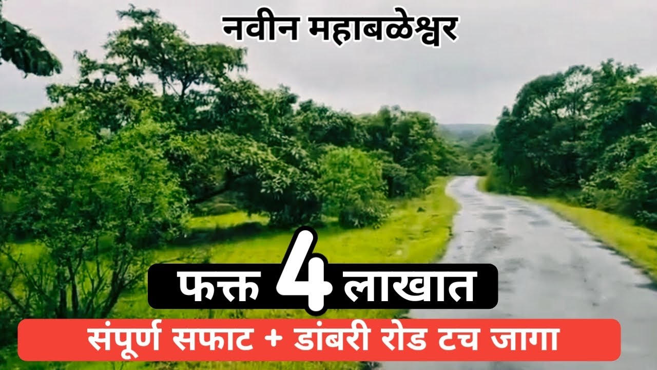 फक्त 4 लाख रुपये एकर ! Agriculture Land in New Mahabaleshwar ! Cheapest price agriculture land