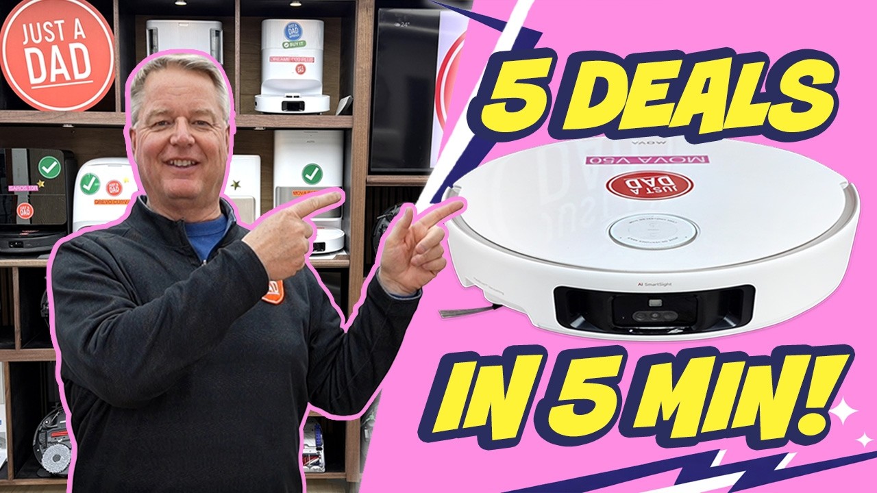 5 BEST Robot Vacuum Deals Happening Right Now
