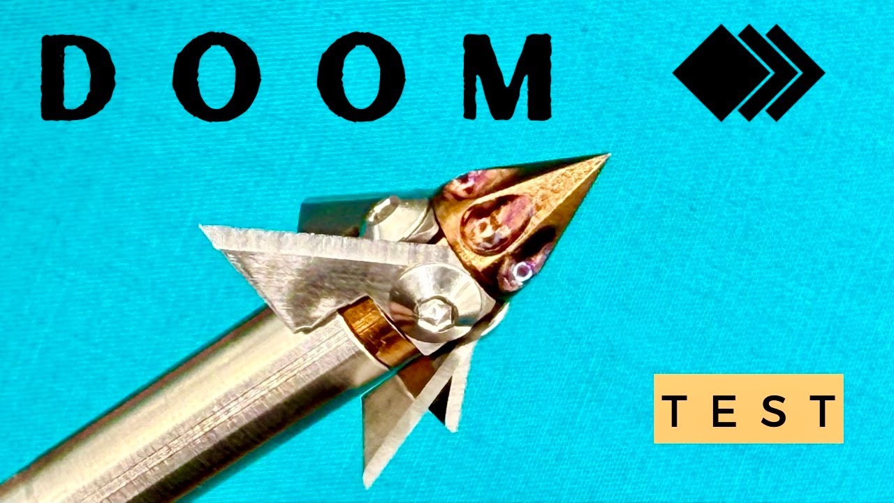 DOOM by Smith Brothers, 125 gr BROADHEAD TEST