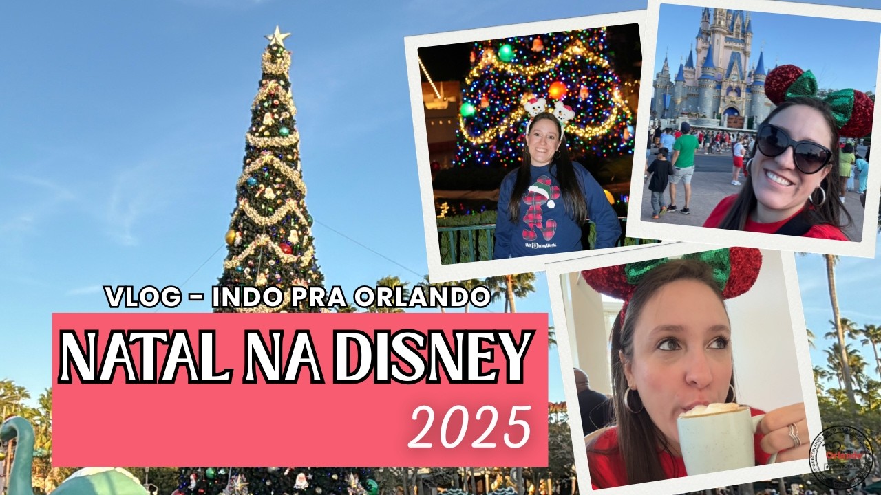Como é passar o NATAL na Disney? | Indo Pra Orlando