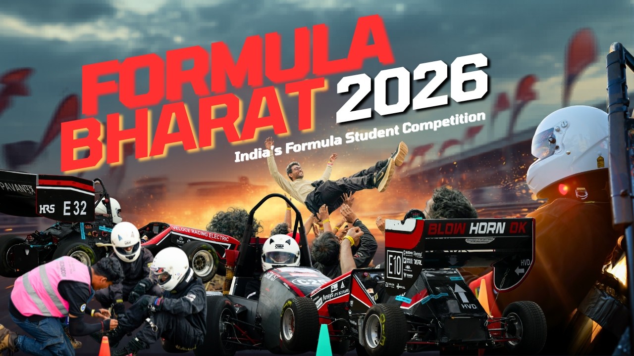 Видеоотчет о Formula Bharat 2026 | Индийский конкурс Formula Student