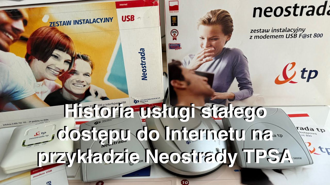 Neostrada - Historia masowej usługi stałego dostępu do Internetu w Polsce - Telekomunikacja Polska
