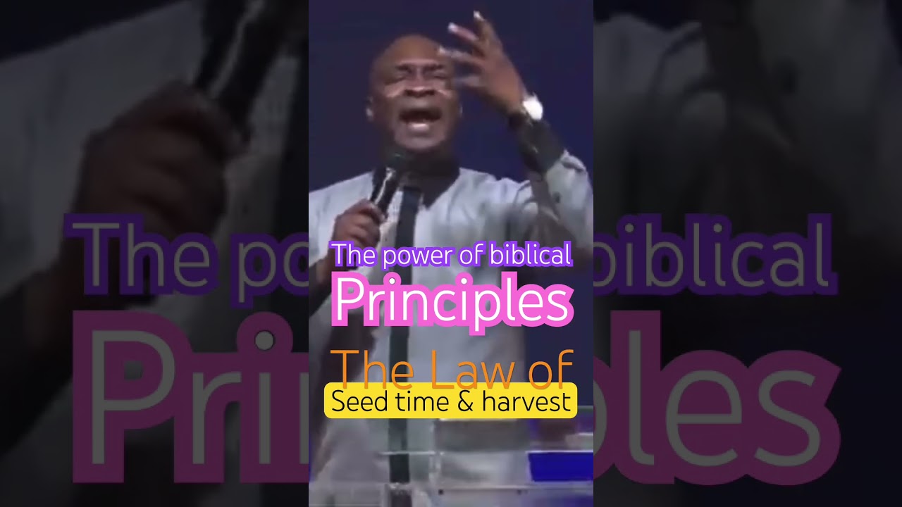 Biblical Principles #apostlejoshuaselman #biblicalprinciples