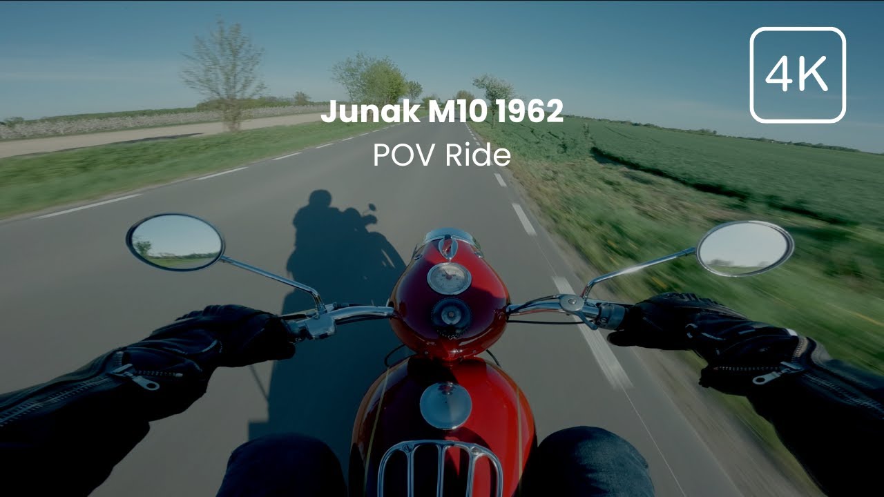 POV Ride my 1962 Junak M10 | Cinematic look