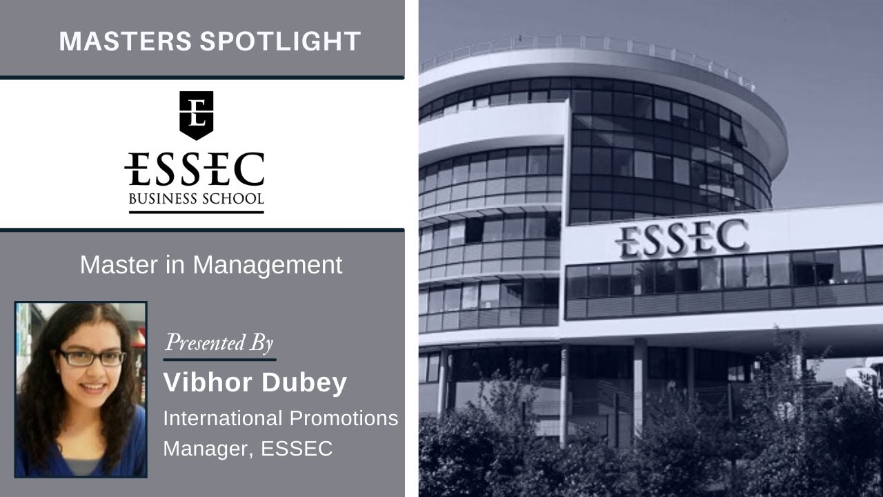 ESSEC Masters | Masters Spotlight Fair 2021 | Q&A with ESSEC Masters Admissions