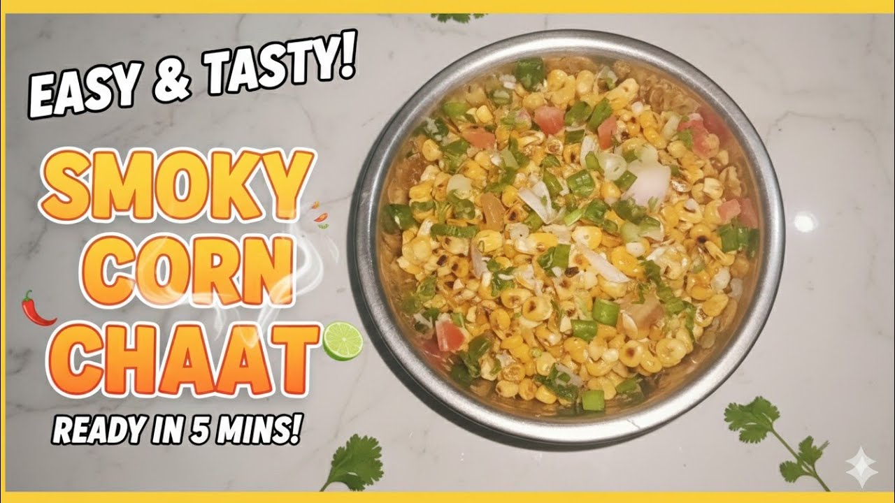 How to make Street Style Sweet Corn at home!Sweet corn chat pata tasty chat