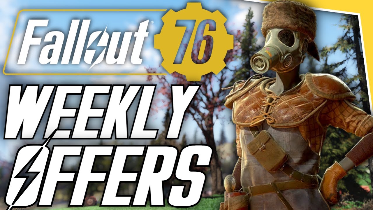 Fallout 76 - New Weekly Offers For The Atomic Shop! (May 10th - May 17th)