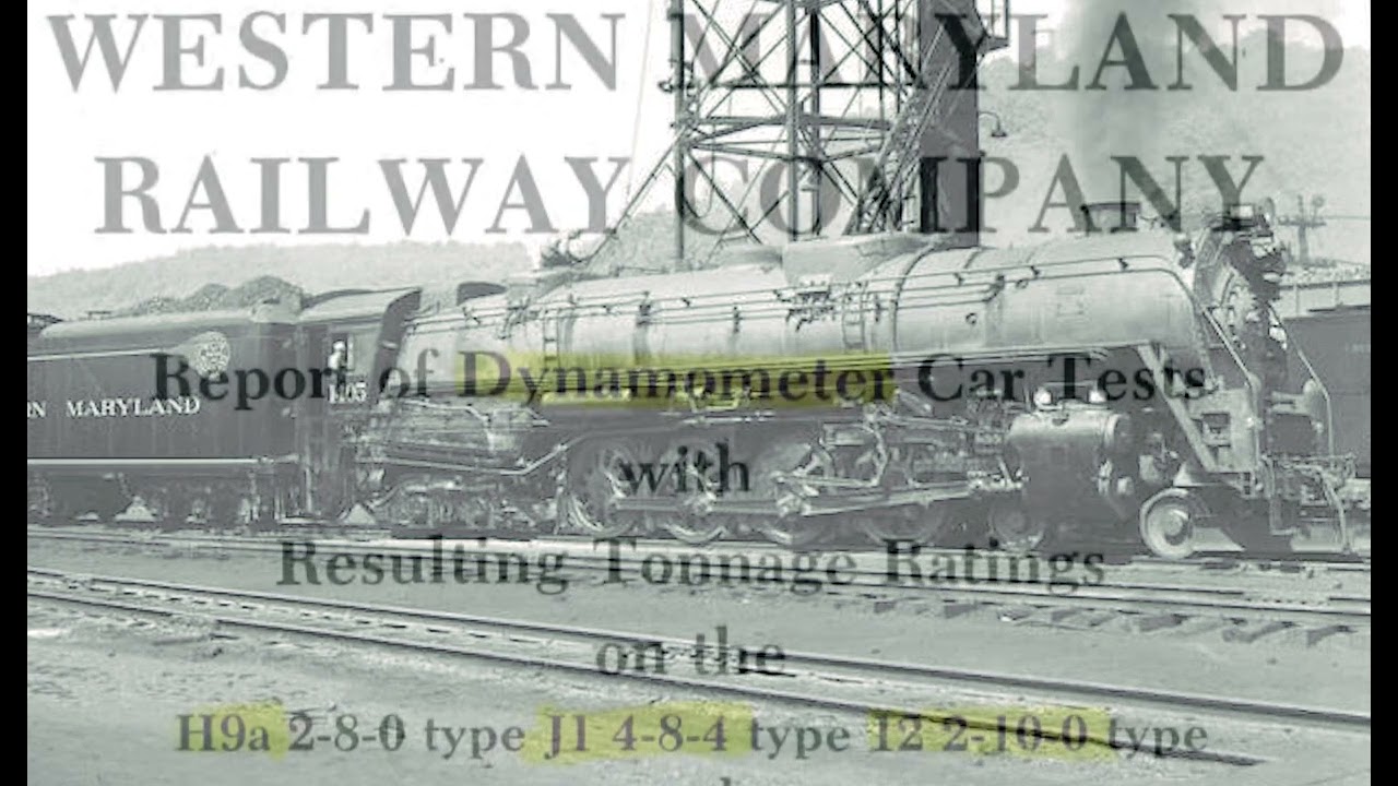 Western Maryland Railway Steam - J-1 