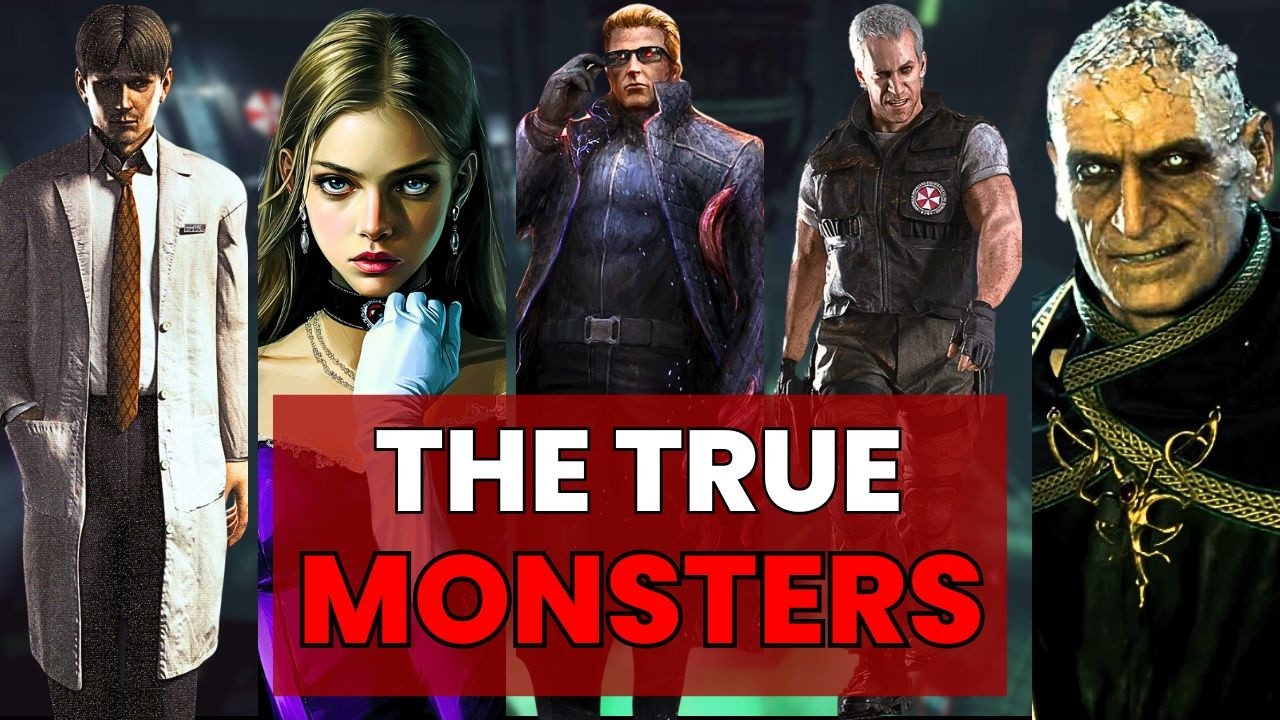 TOP 7 Most Evil Characters in Resident Evil