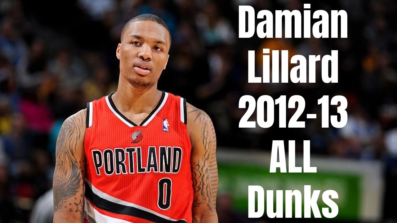 Damian Lillard 2012-13 All Dunks